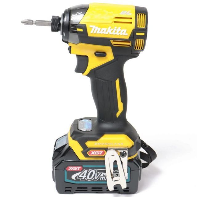 マキタ makita 40Vmax 充電式 インパクト ドライバ TD002GDXFY イエロ 