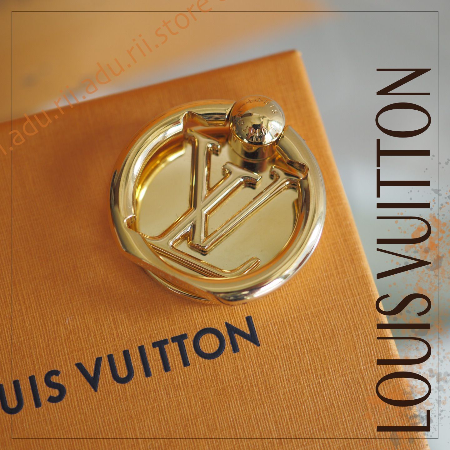 未使用極美品☆ ルイヴィトン LOUIS VUITTON フォンリング ルイーズ 