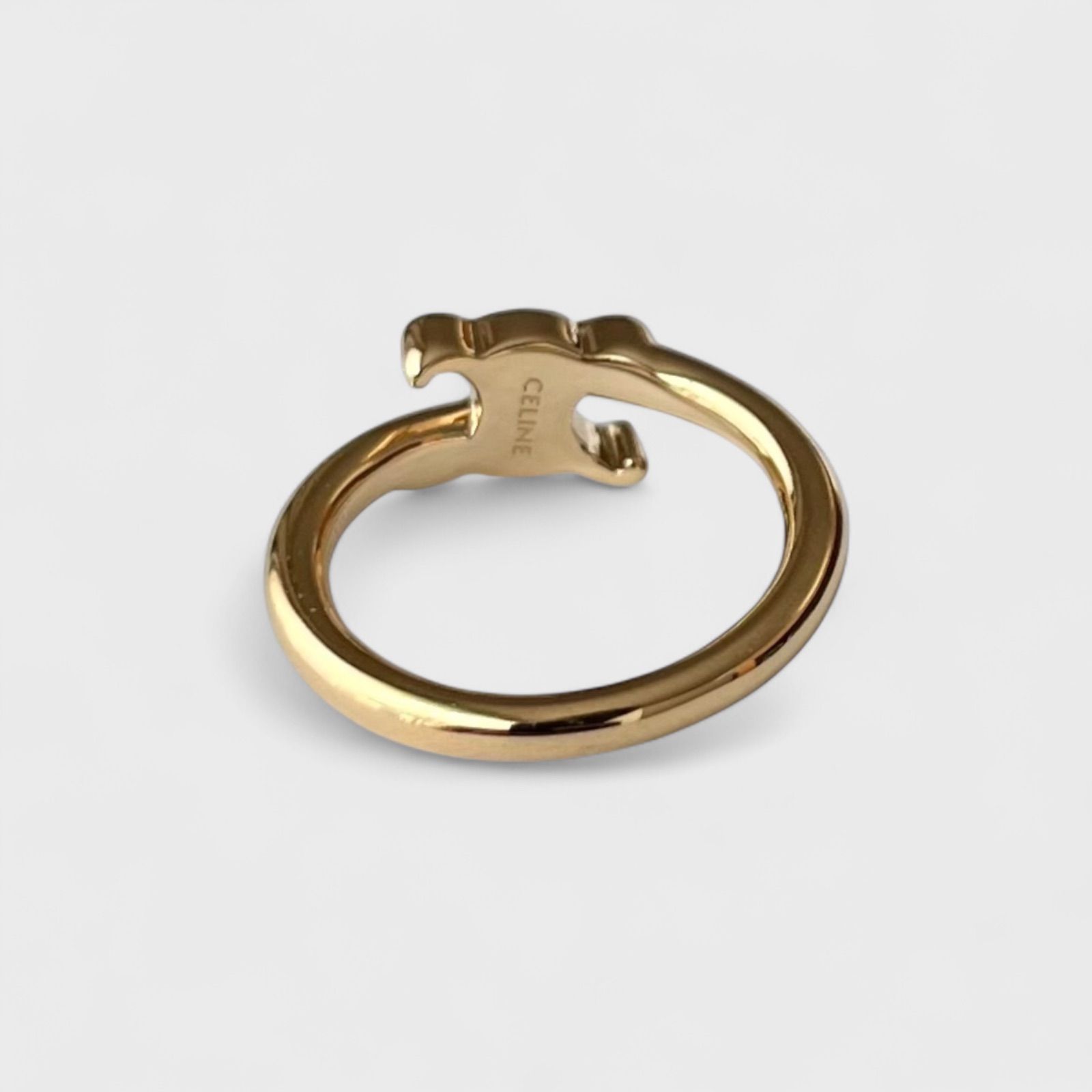 CELINE リング 50トリオンフ 指輪 CELINE リング 50トリオンフ 指輪 CELINE セリーヌ トリオンフ