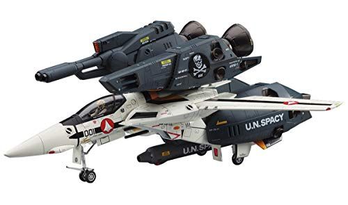 プラモデル完成機　1/48　VF-1S/A(バルキリースカル小隊) ハセガワ】MC03)1/48 VF-1S/A ストライク/スーパー バルキリー