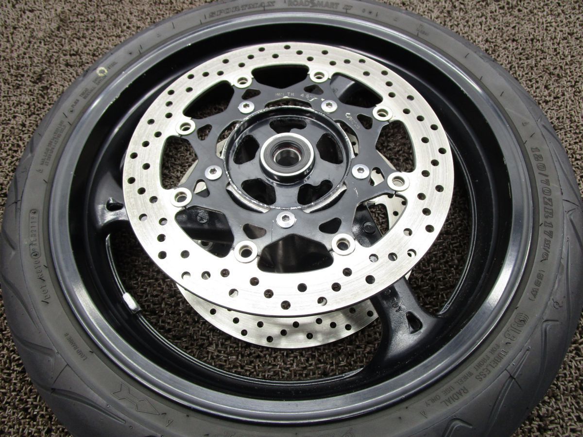 GSR400 フロントホイール ディスク □A507 GK7DA スズキ K719 FI インジェクション