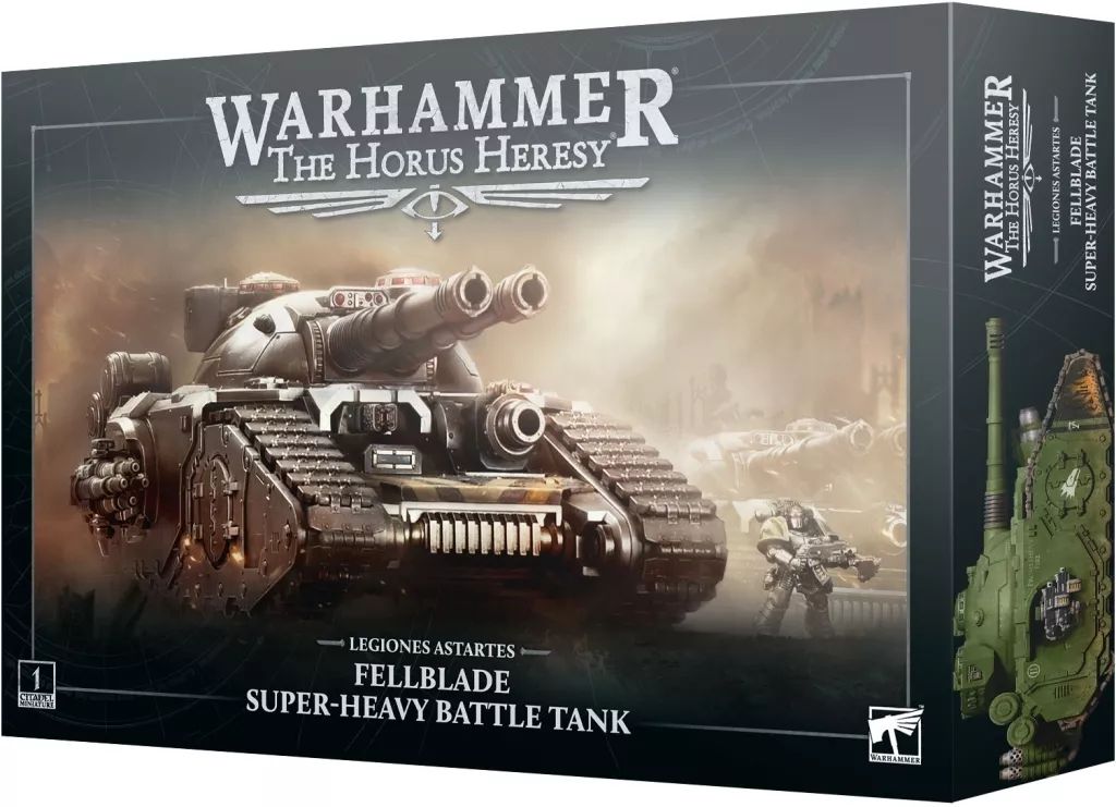 ミニチュアゲーム レギオネス アスタルテス フェルブレイド スーパーヘヴィ バトルタンク ウォーハンマー ホルス ヘレシー Legiones Astartes Fellblade Super-heavy Battle Tank 31-14