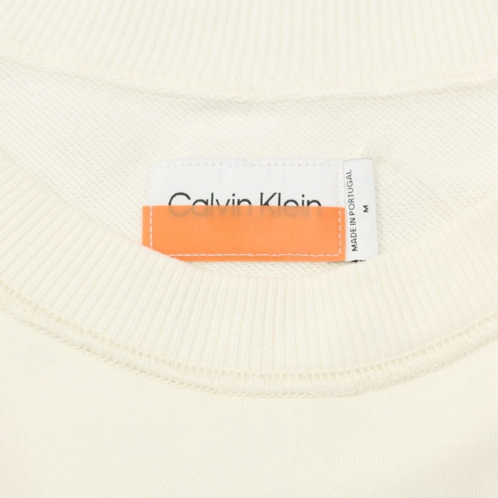 カルバンクライン Calvin Klein × Heron Preston コットン スウェット オフホワイト系【サイズM】【メンズ】