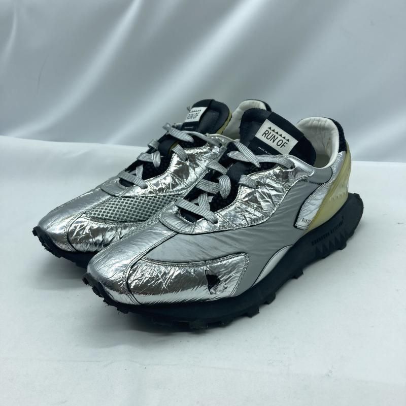 中古】状態)RUN OF シルバーラン スニーカー 44[19] - メルカリ