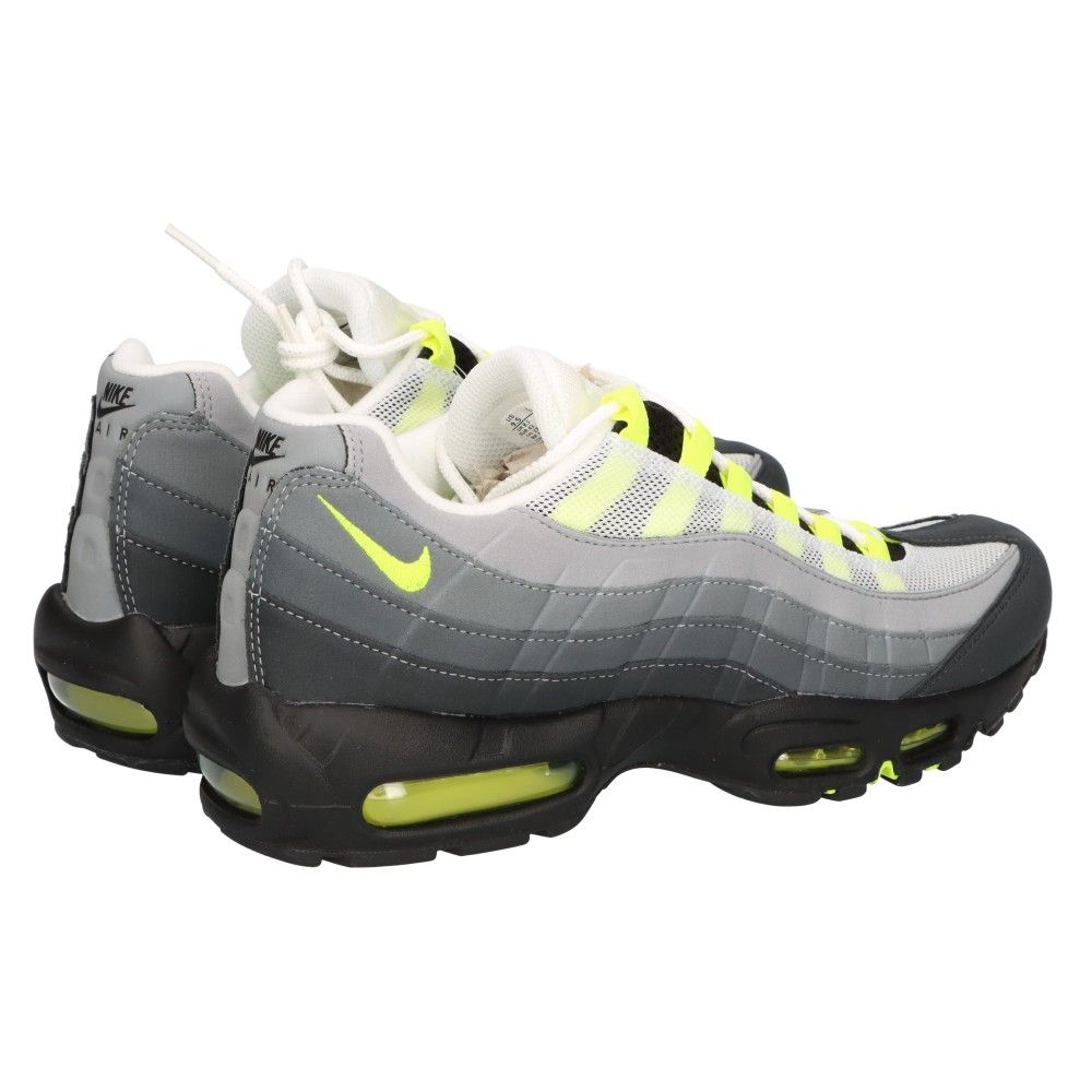 NIKE (ナイキ) Air Max 95 OG Neon Yellow 2020 CT1689-001 エアマックス95 OG ネオンイエロー  イエローグラデ ローカットスニーカー US9.5/27.5cm グレー/イエロー - メルカリ