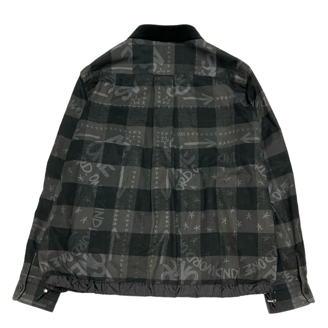 sacai x Eric Haze Buffalo Check Overshirt - メルカリ