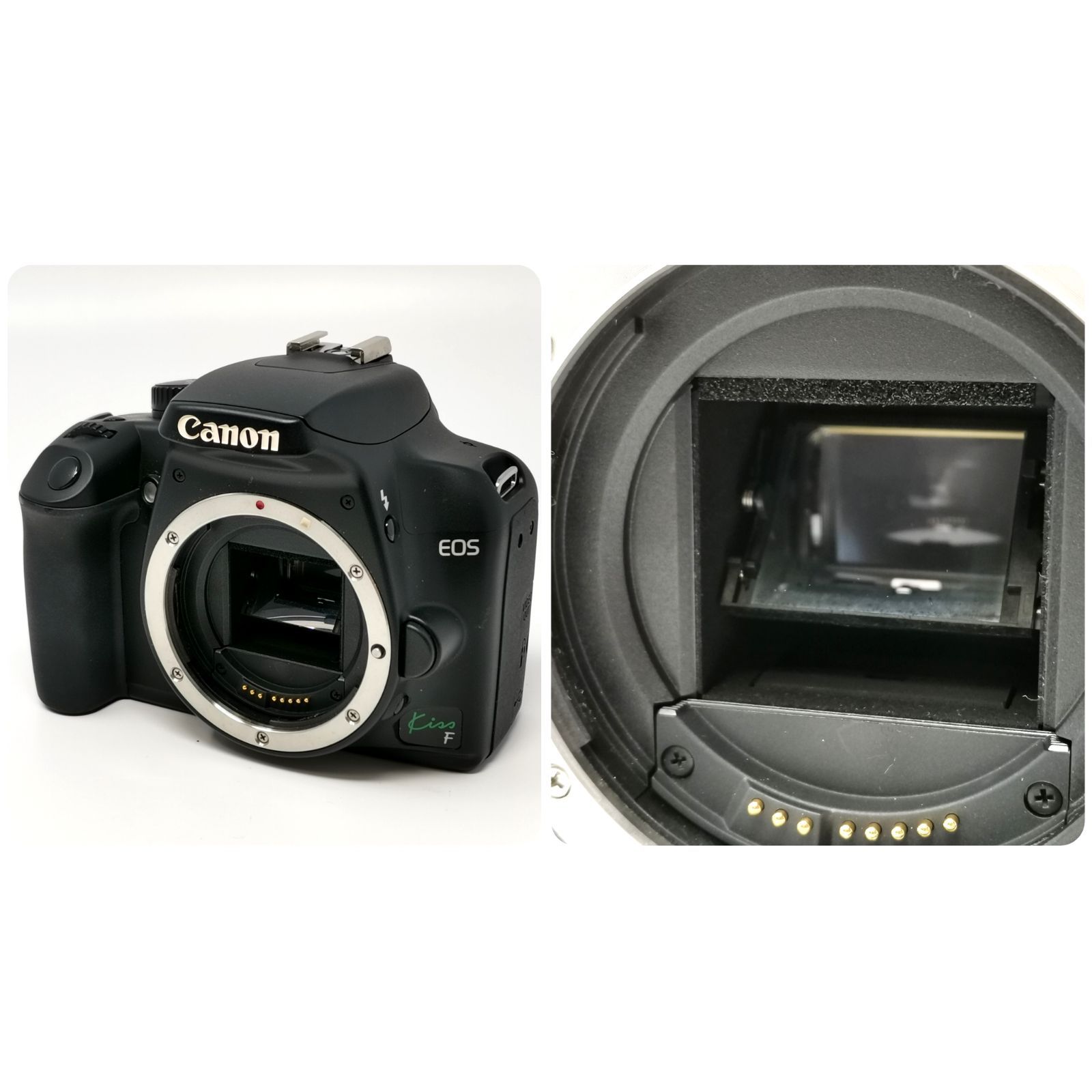 Canon EOS Kiss F一眼レフカメラ セット 動作確認済み 型番DS126191 
