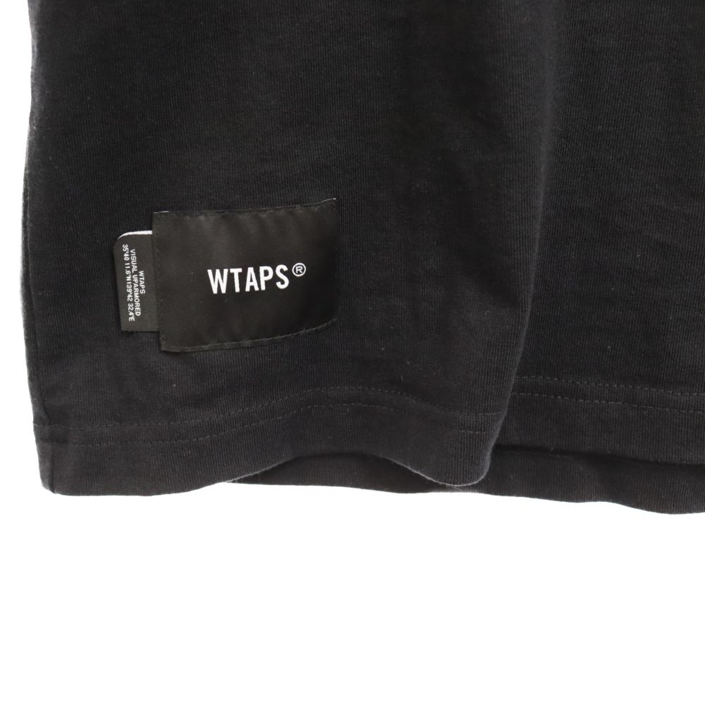 WTAPS ダブルタップス 23SS COLLEGE SS フロントロゴプリント 半袖T