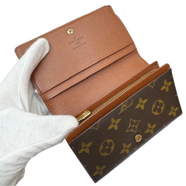 LOUIS VUITTON ポルトモネ ビエ トレゾールメンズL字ファスナー 折り