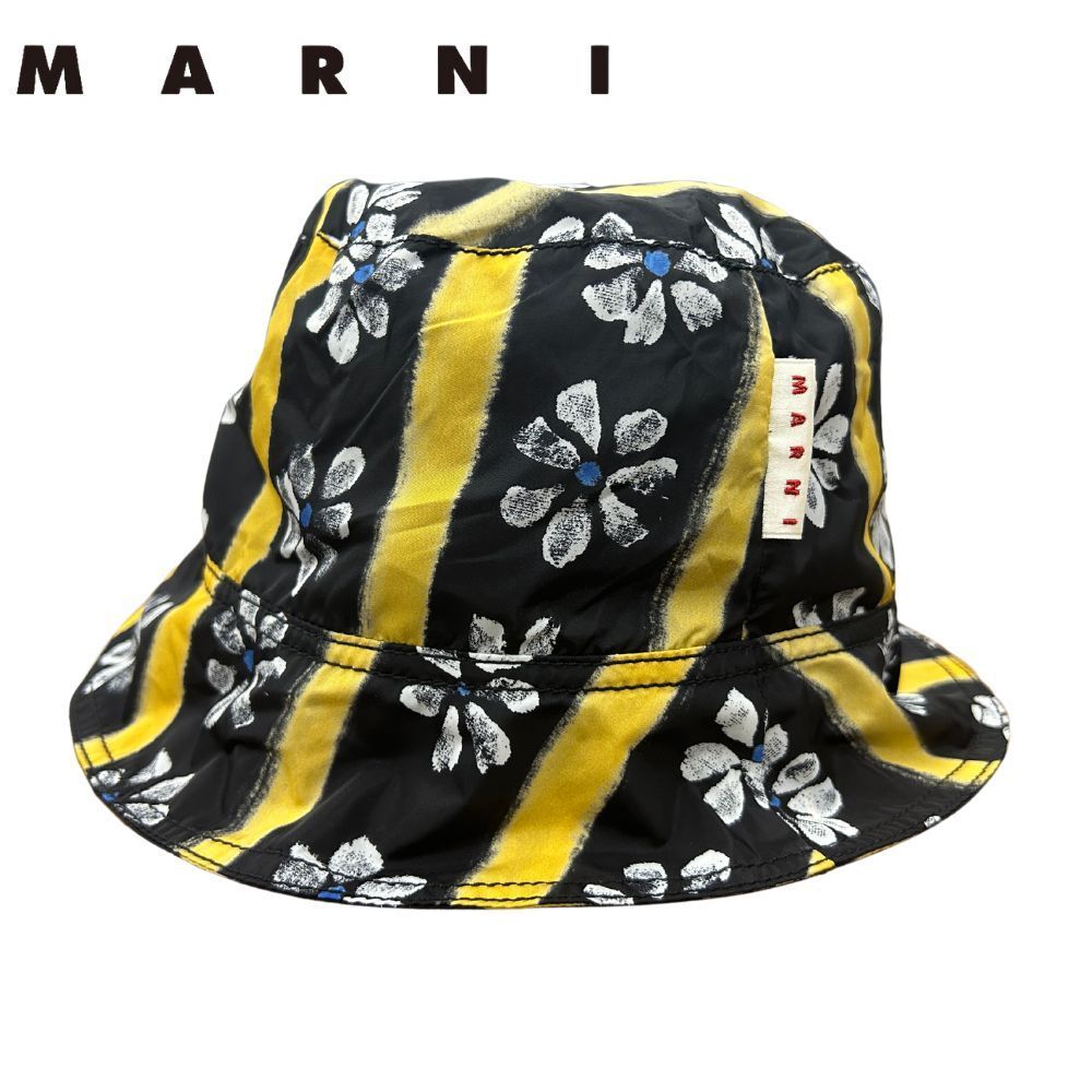 MARNI マルニ 花柄ビニールハット-