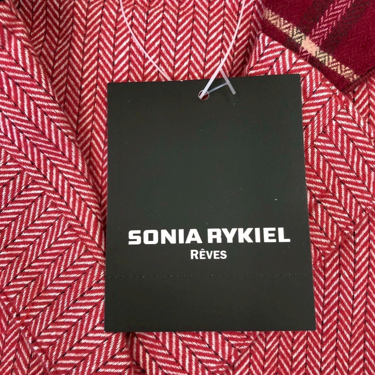 全国送料無料の通販 セットアップ RYKIEL 美品》SONIA パジャマ 前ボタン M レッド ルームウェア・パジャマ
