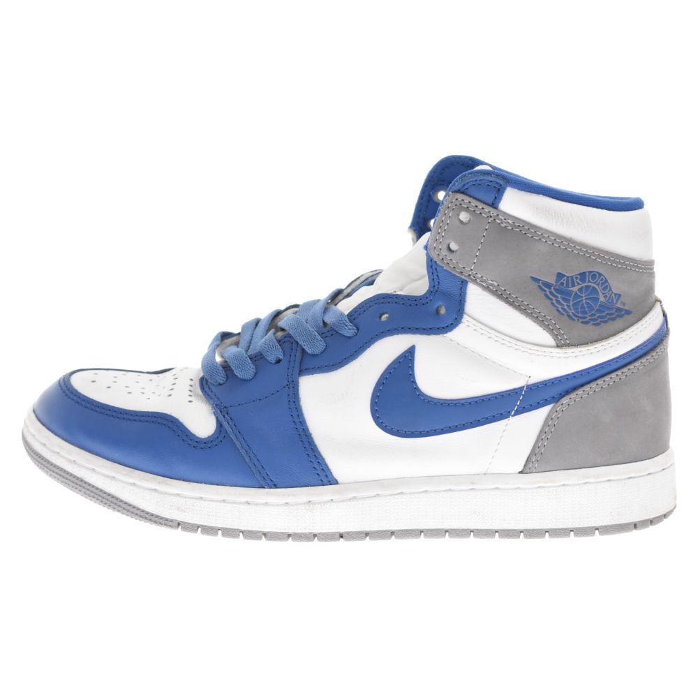 Nike AirJordan 1 ハイカット スニーカートュルーブルー27.5㎝ Nike Air Jordan 1 High OG True Blue ナイキ エアジョーダン1
