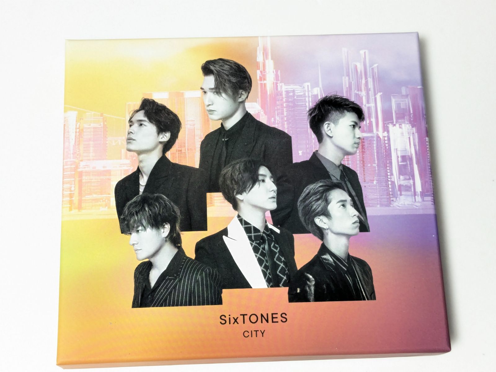 SixTONES CITY 3形態 アルバム SixTONES CITY 初回限定盤B 新品未開封！ CD DVD アルバム