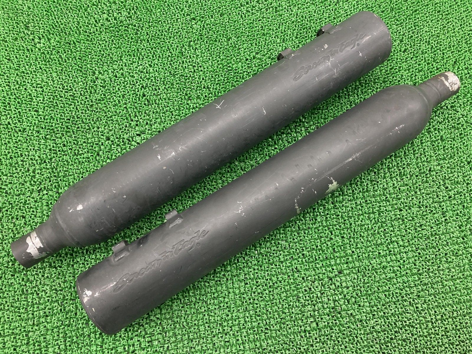 ツーリング サイレンサーマフラー ハーレー 純正 バイク 部品
