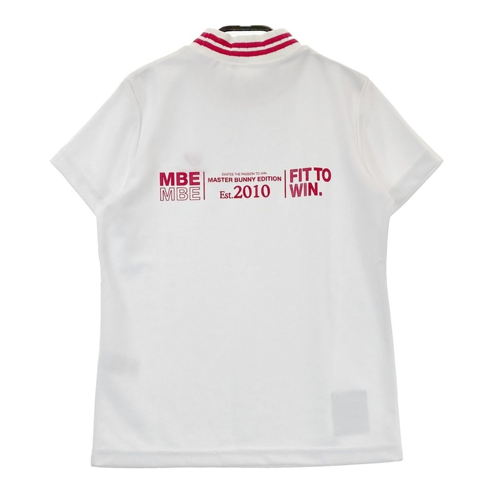 サイズ 1 MASTER BUNNY EDITION マスターバニーエディション モデル 半袖Tシャツ ホワイト系 240101533691 ゴルフウェア レディース ストスト