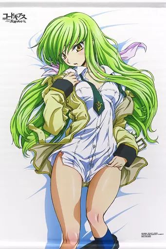 タペストリー　[単品] C.C. B2タペストリー 「コードギアス 反逆のルルーシュ C.C. アッシュフォード学園制服Ver. KDcolle 1/7 ABS＆PVC製塗装済み完成品 KADOKAWAスペシャルセット」 同梱特典 中古】タペストリー [単品] C.C. B2タペストリー 「コードギアス