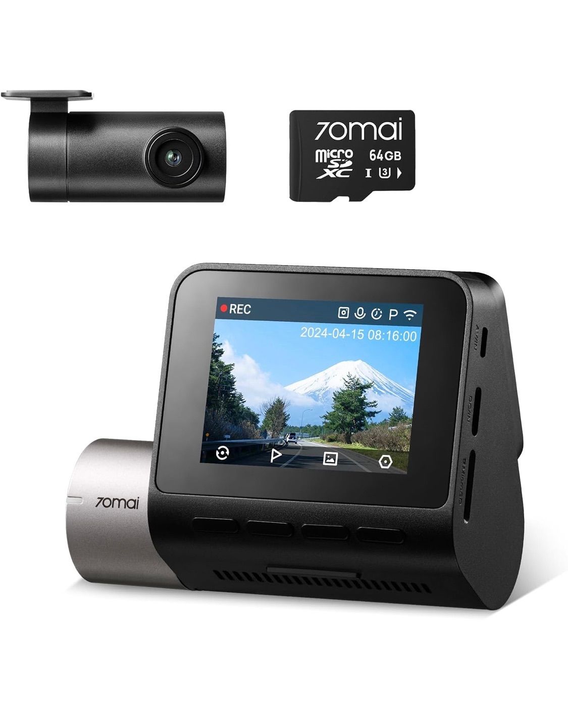 3001 70mai Dash Cam A510ドライブレコーダー
