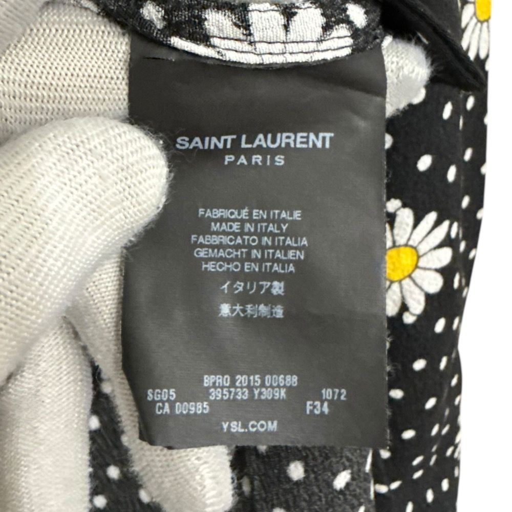 美品 SAINT LAURENT PARIS サンローランパリ エディ期 長袖