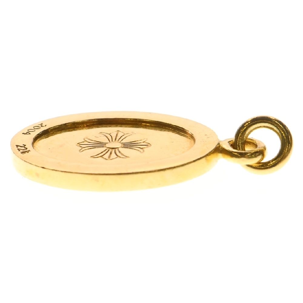 CHROME HEARTS (クロムハーツ) 22K ANGEL MEDAL OVAL エンジェル
