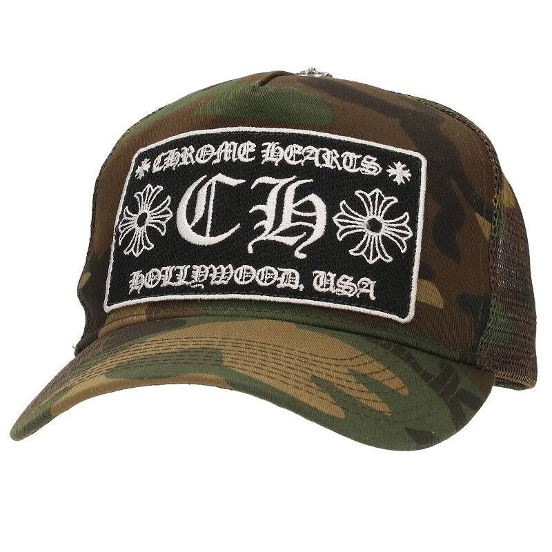 クロムハーツ TRUCKER CAP/トラッカーキャップ CHパッチクロスボール付