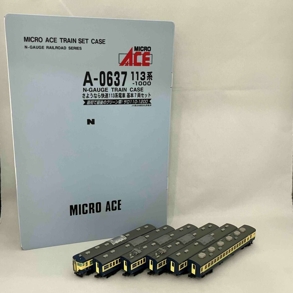 Ｎゲージ MICROACE A0637 113系1000番台 さようなら快速113系電車 基本7両セット マイクロエース
