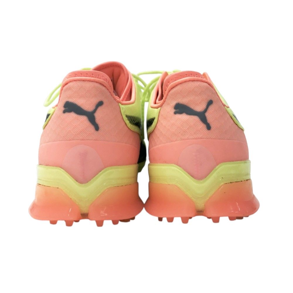 PUMA ゴルフシューズ イグナイト イエロー/ピンク 25.5センチ PUMA GOLF プーマゴルフ 194083-01 ゴルフシューズ イグナイト