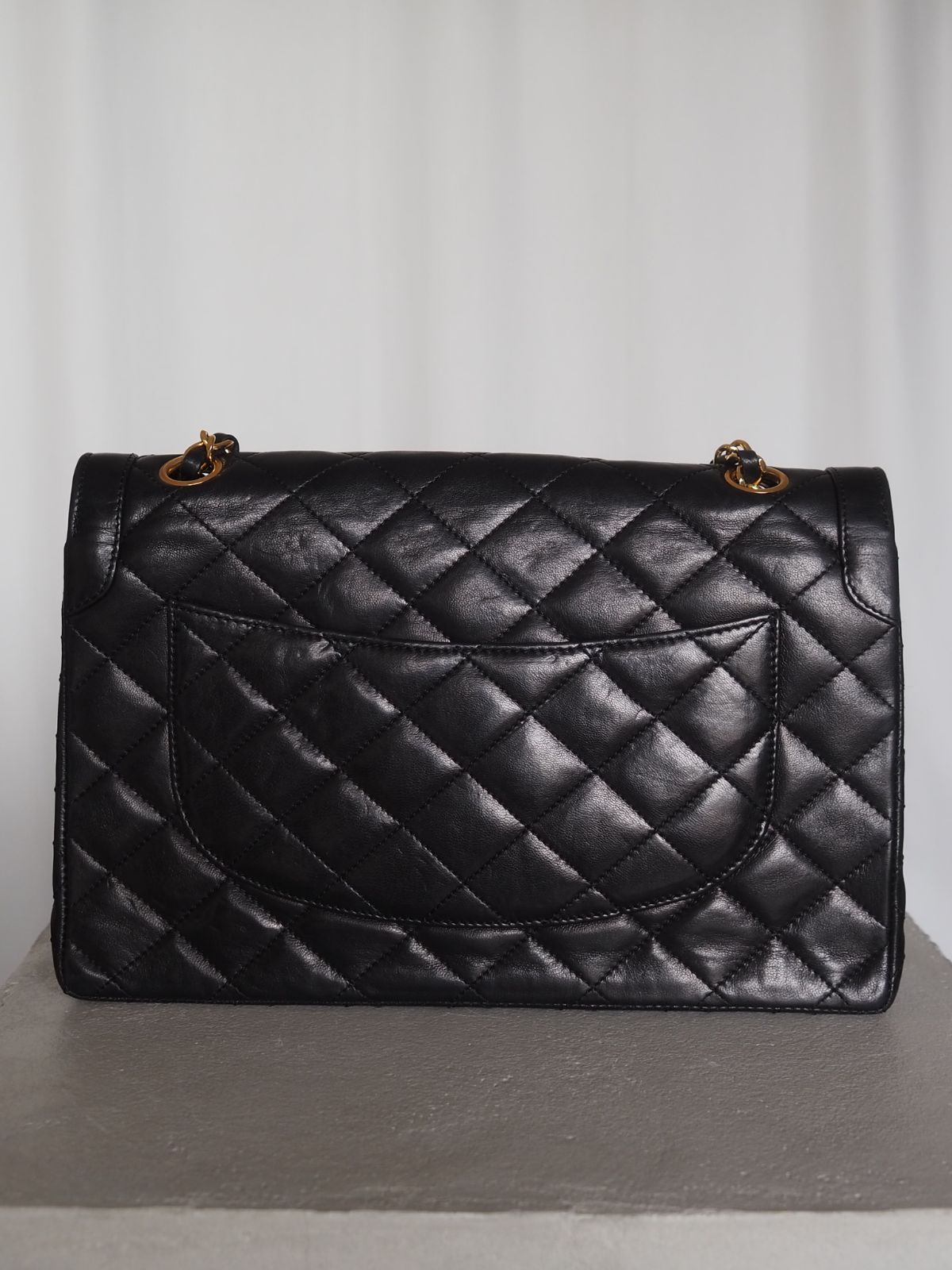 CHANEL シャネル マトラッセ パリ限定 ショルダーバッグ ブラック