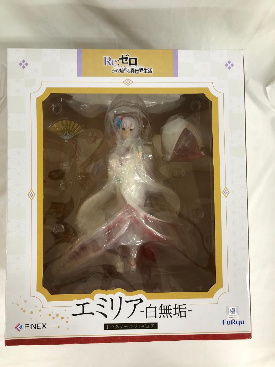 F:NEX エミリア 白無垢 Re:ゼロから始める異世界生活 フリュー エミリア -白無垢- 1/7スケールフィギュア – フィギュア通販は