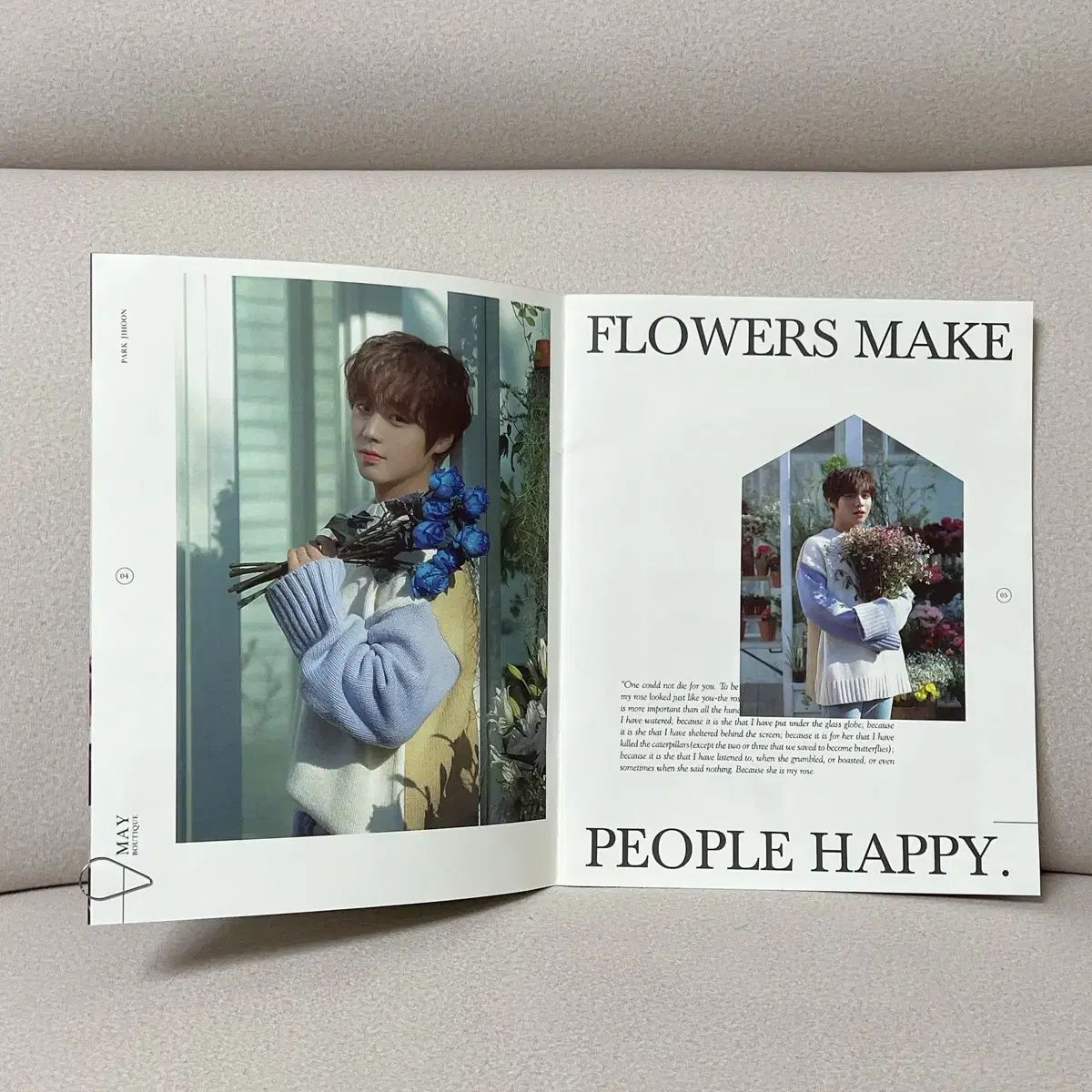 パクジフン　FC限定フォトブック　トレカ パクジフン PARK JIHOON FC 限定 トレカ 冊子 セット パク・ジフン