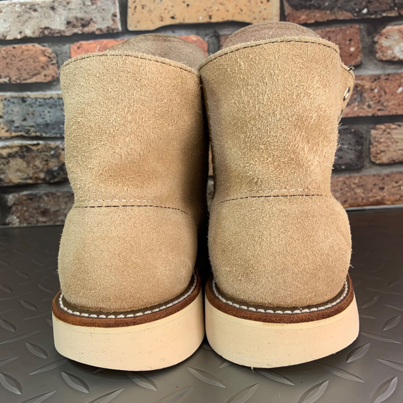 ☆REDWING 8167 四角犬タグ ラウンドトゥワークブーツ 1999年製 US7E