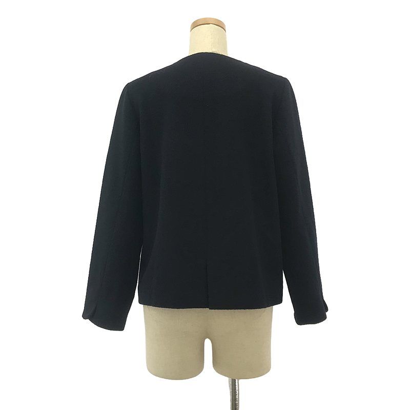 atelier naruse / アトリエナルセ | beaver wool no collar jacket