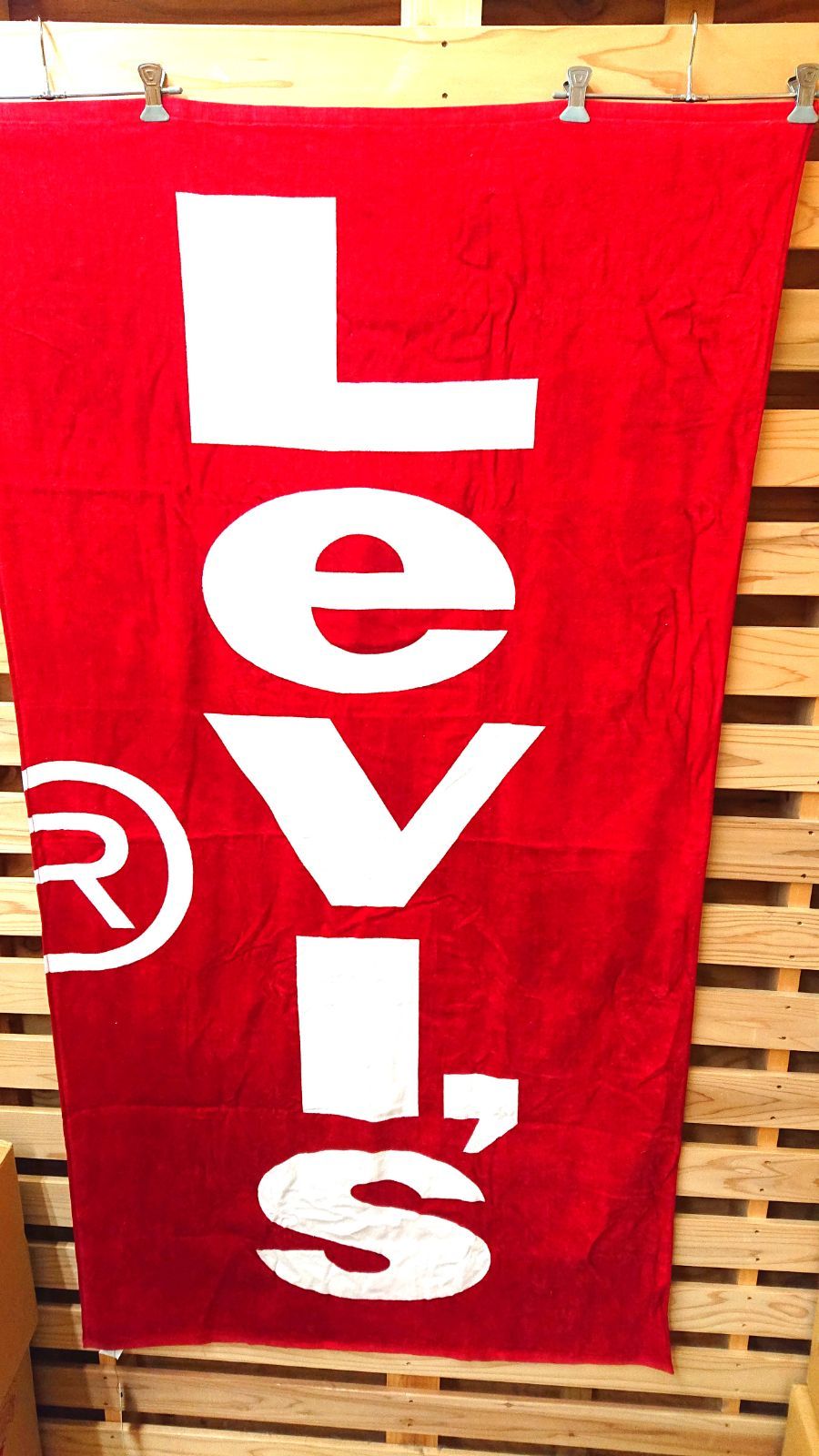 Levi's(リーバイス) 大判バスタオル 新品未使用 タグ付き - メルカリ