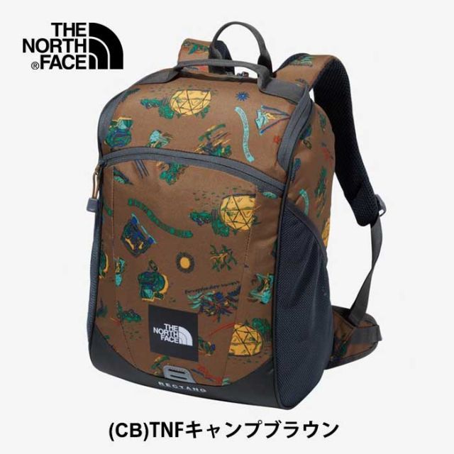 種類7 YC ヨセミテキャンプベージュ F ザ ノース フェイス キッズ リュックサック レクタング K Rectang スーパーソニックブルー SC リュック ボックス型 アウトドア軽量 ノースフェイス 子供用 17 L チェスト