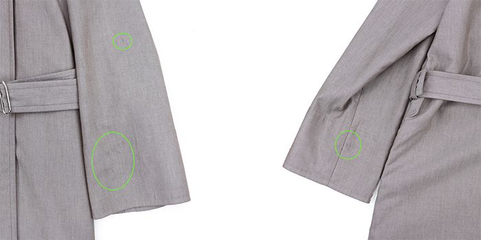 美品】エルメス コート 2019SS セリエボタン キモノカラー ダブル  