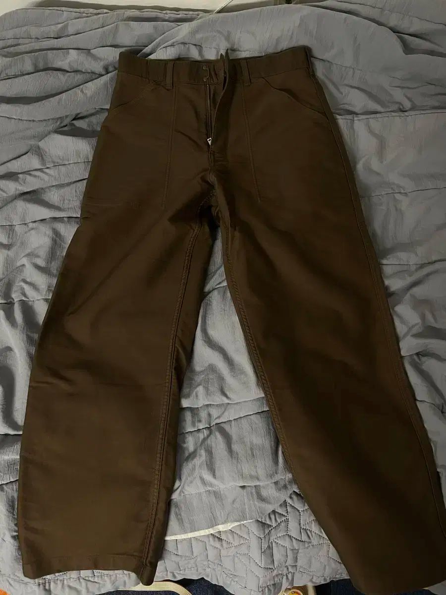 【雷市場（ポンジャン）商品韓国直送】 UNIQLO(ユニクロ) U LEMAIRE(ルメール) ファティーグ パンツ 82