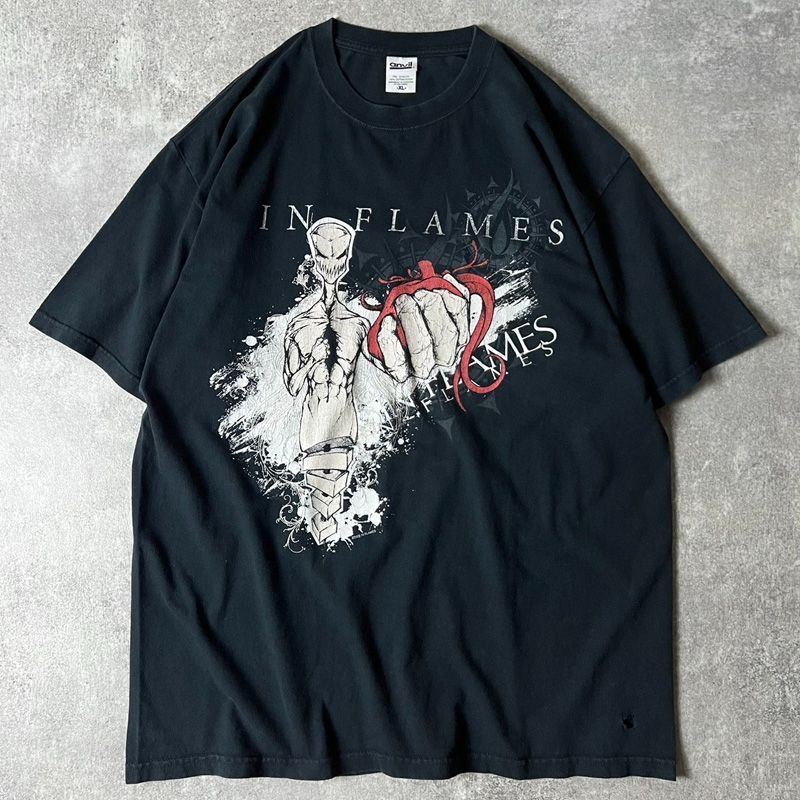 00s In Flames オフィシャル Come Clarity プリント 半袖 Tシャツ XL / 00年代 オールド バンド バンT ブラック  黒 - メルカリ