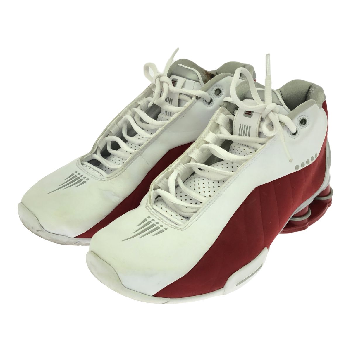 NIKE ナイキ US9/27cm SHOX BB4 Vince Carter Basketball Shoe AT7843-101 ショックス バーシティレッド  スニーカー NIKE ナイキ US9/27cm SHOX BB4 Vince Carter Basketball Shoe AT7843