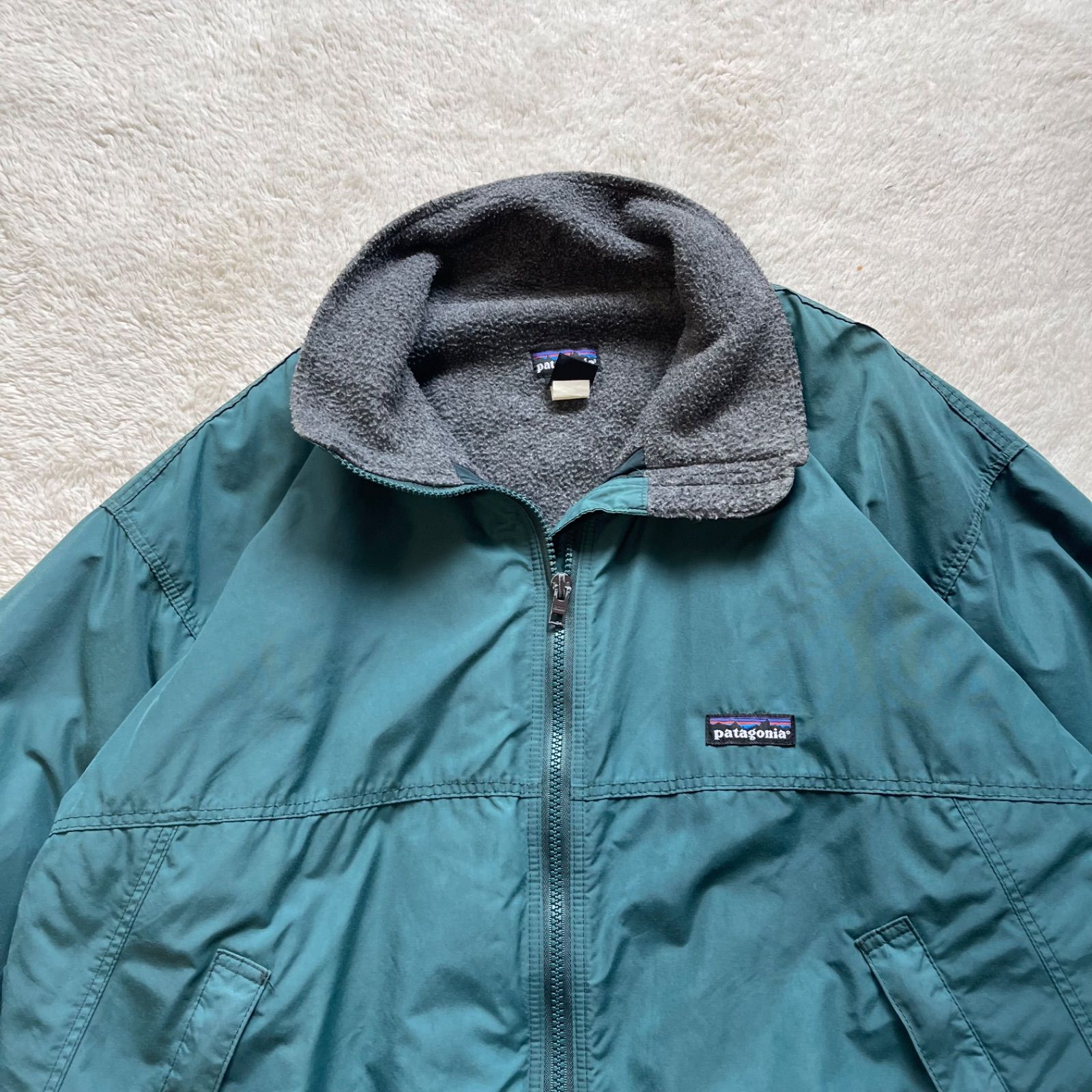 希少 90s USA製 パタゴニア 雪なし シェルドシンチラ ナイロン 