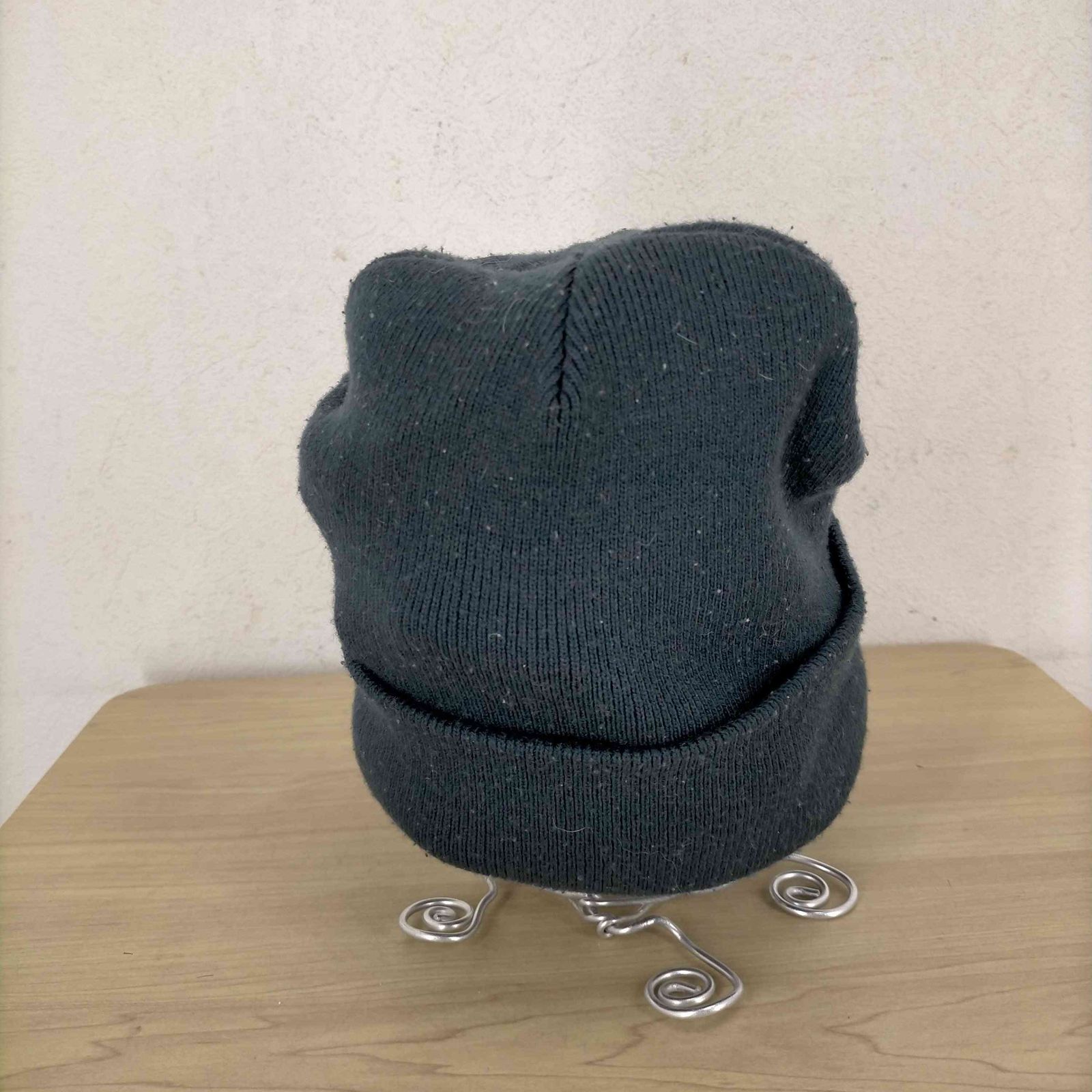 ステューシー Stussy 金タグ ロゴ刺繍 ニット帽 メンズ 表記無