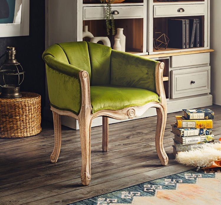 昭和レトロ モケット 1人掛け チェア③ソファベルベット ポップ