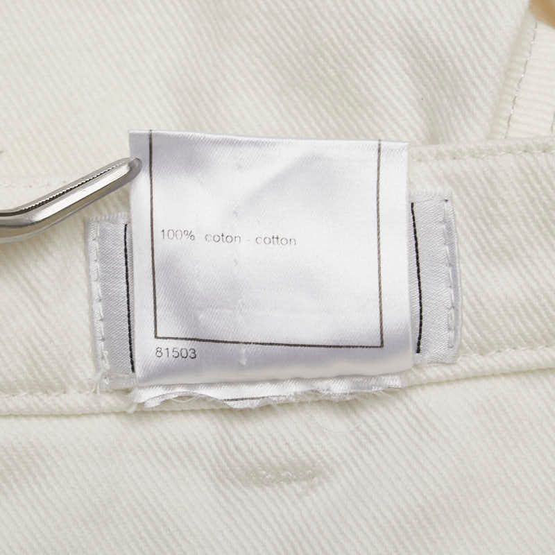 シャネル ジーンズ デニムパンツ サイズ：34 P22104V13234 ホワイト  