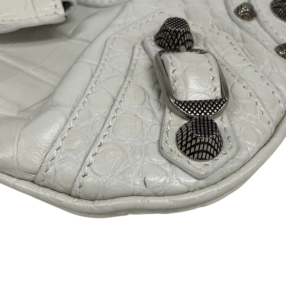 バレンシアガ BALENCIAGA クラッチバッグ ルカゴール クロコ型押し