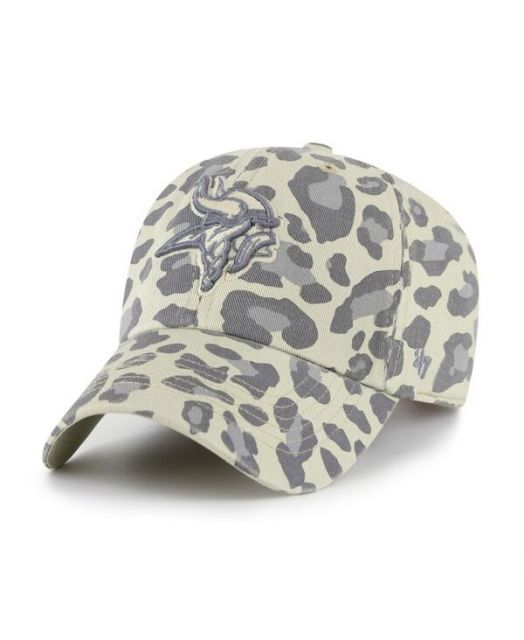 送料無料 47ブランド レディース 帽子 アクセサリー Women s Gray Minnesota Vikings Bagheera Clean Up Adjustable Hat Gray