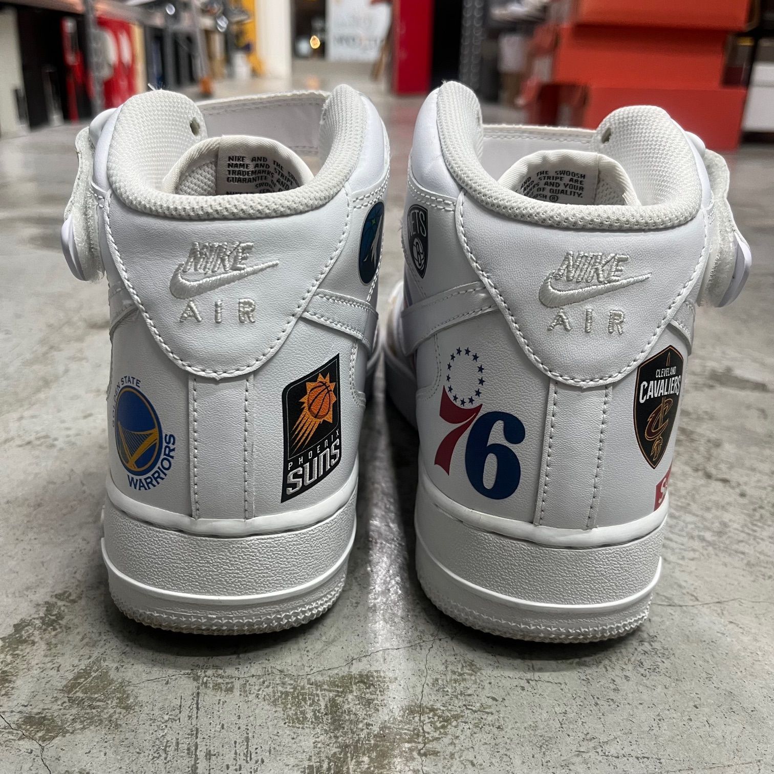 Supreme × NBA × Nike Air Force 1 Mid 