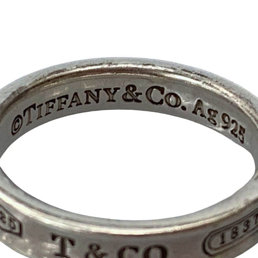 ティファニー 指輪 ナローリング 1837 SV925【AFI18-3】 Tiffany & Co