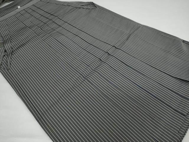 平和屋着物●男性 馬乗り袴 縞 正絹 DAAY5377ud