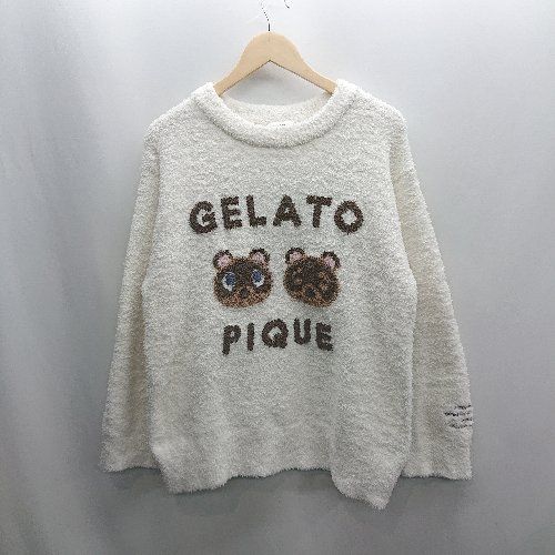 ⊆ gelato pique あつまれどうぶつの森 セットアップ ルームウエア サイズONE SIZE ホワイト ブラウン レディース E 1502180019760