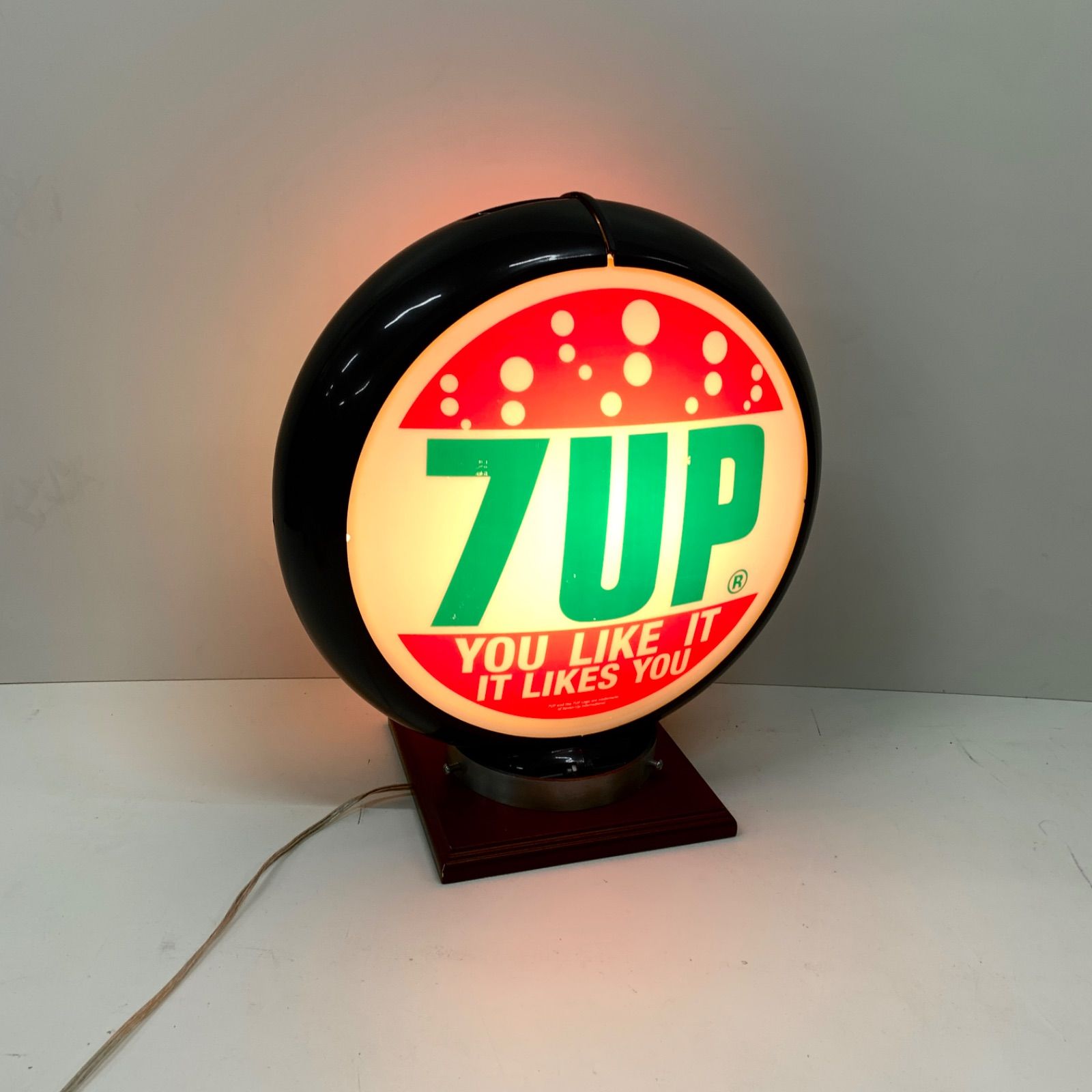 7UP ガスランプ アメリカ インテリア 雑貨 オブジェ ライト 照明 7UP ガスランプ アメリカ インテリア 雑貨 オブジェ ライト 照明