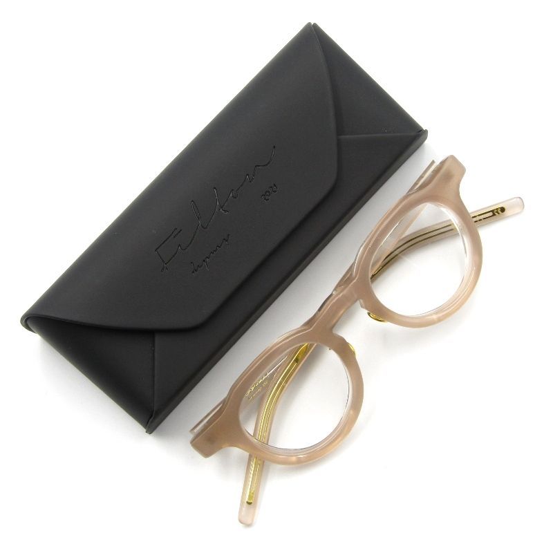 美品 Filton フィルトン メガネフレーム Aiguille05 AG-05 日本製 ク  