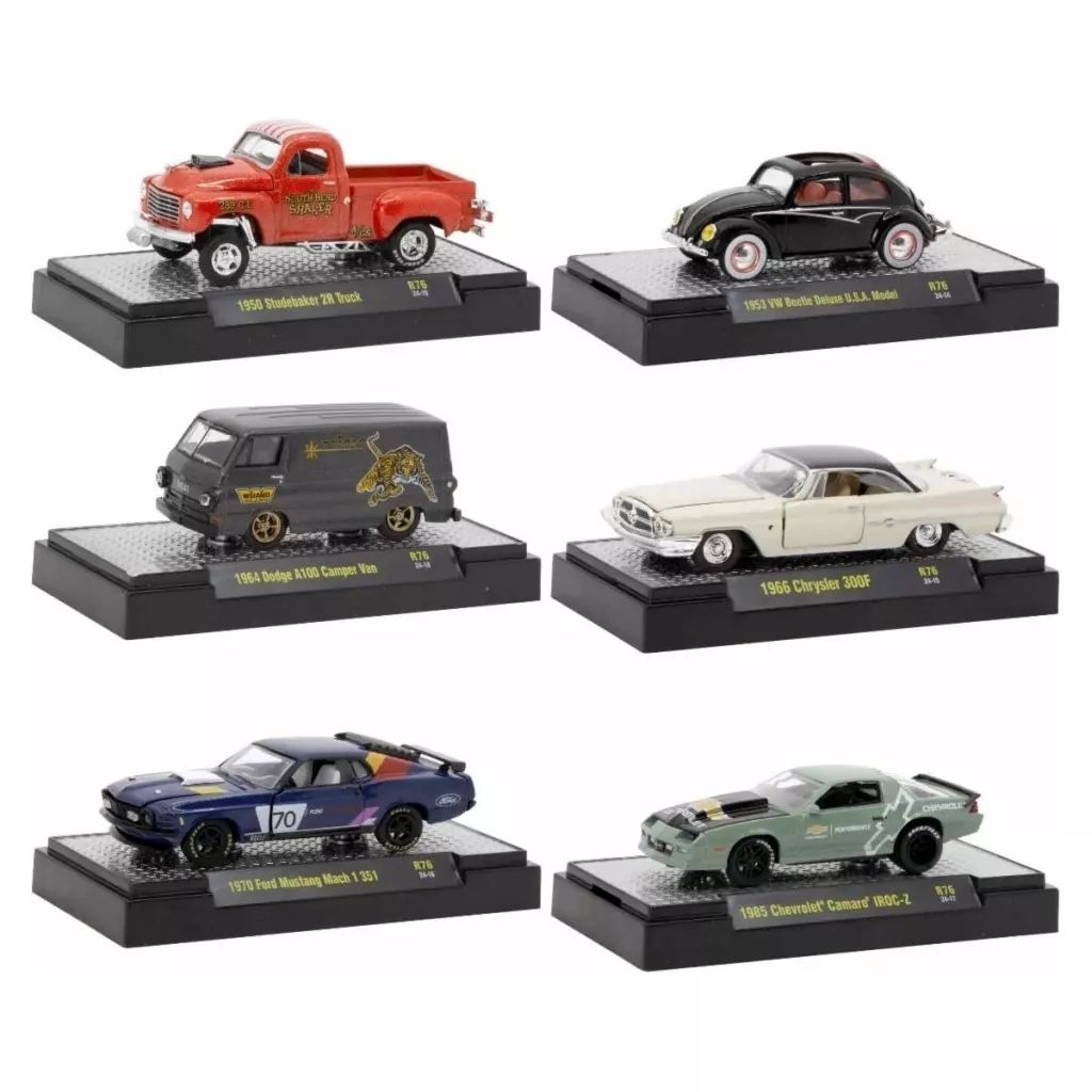 【品質保証，人気セール】 【新品】ミニカー 1/64 Auto-Thentics 76 6個アソート [32600-76] その他